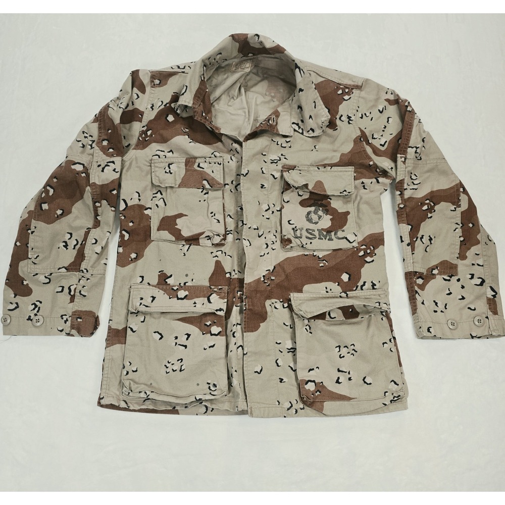 Winfield Mfg Co USMC Desert Camouflage Coat 6 Color Chocolate Chip Small Regular